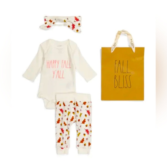 Rae Dunn Fall 4 piece set w/ gift bag - Picture 2 of 7